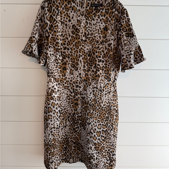 Banana Republic Aline Leopard Print Dress - Picture 2 of 9